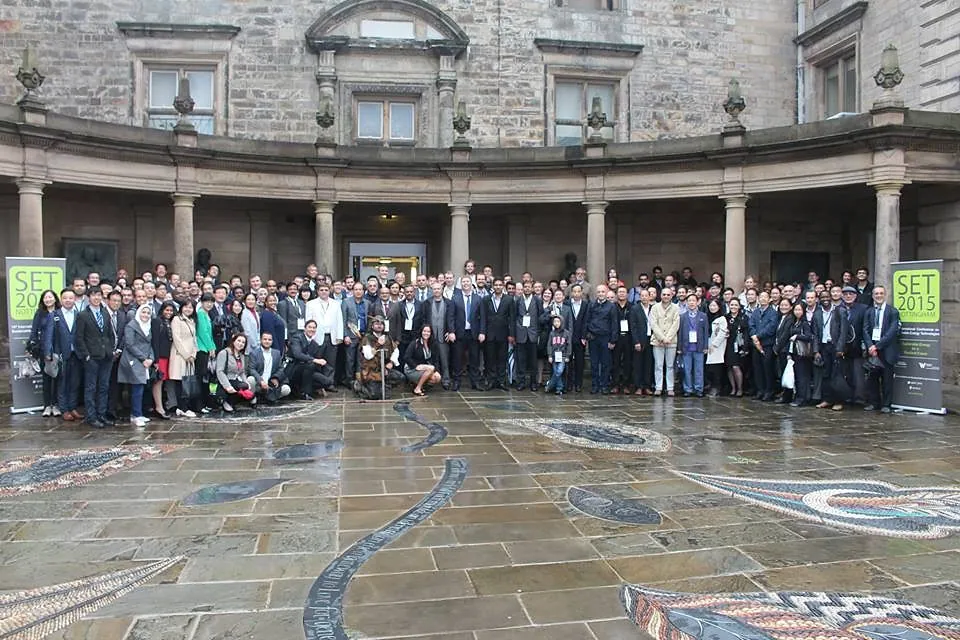 The SET2015 delegation in Nottingham